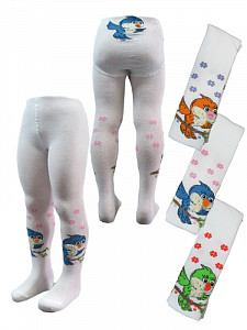 Колготки с 3D рисунком для девочки DE MELATTI