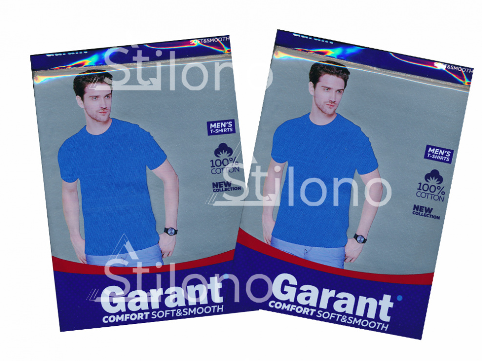 Футболка мужская ярко-синяя GARANT 102-52 G